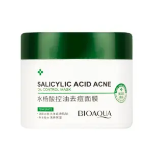 ماسک صورت بایو آکوا مدل SALICYLIC ACID ACNE حجم 120 میلی‌لیتر مرطوب‌کننده