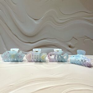 کلیپس مو طرح دریایی | Marine Design Hair Claw Clip